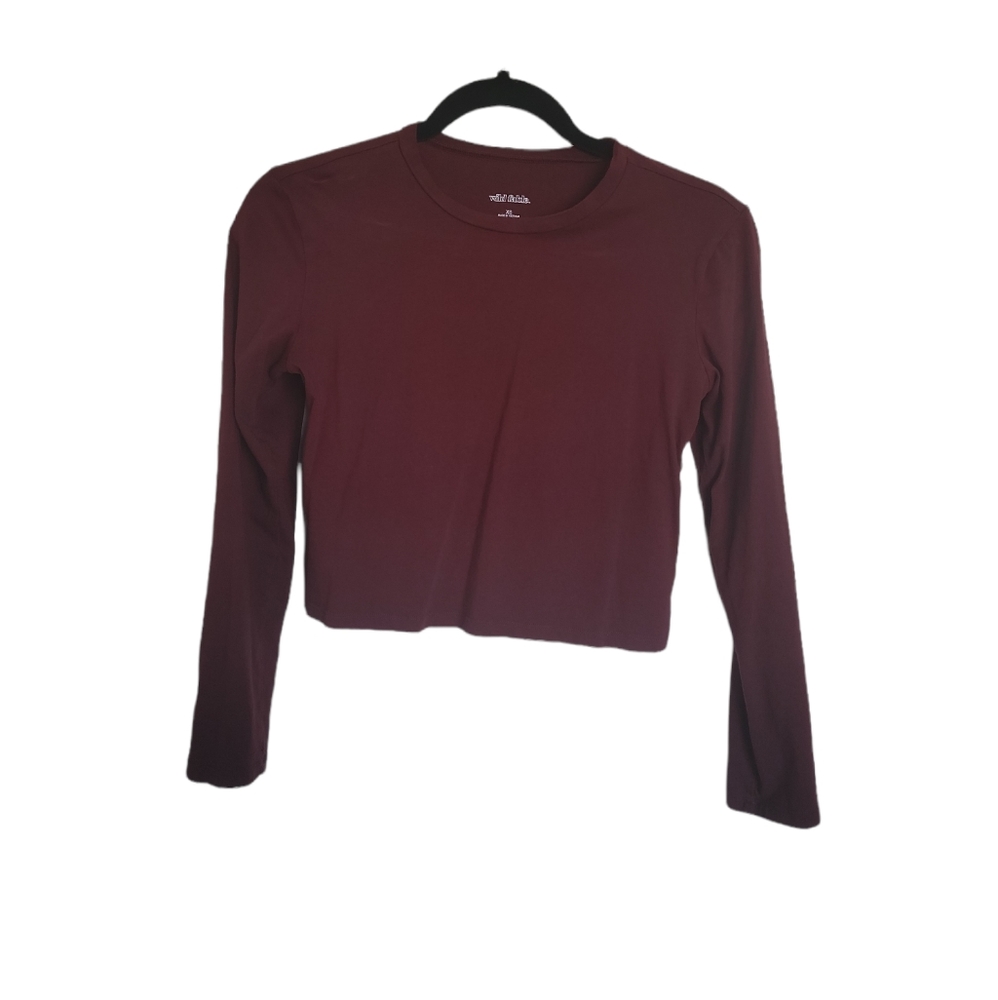 Wild Fable long sleeve crop top